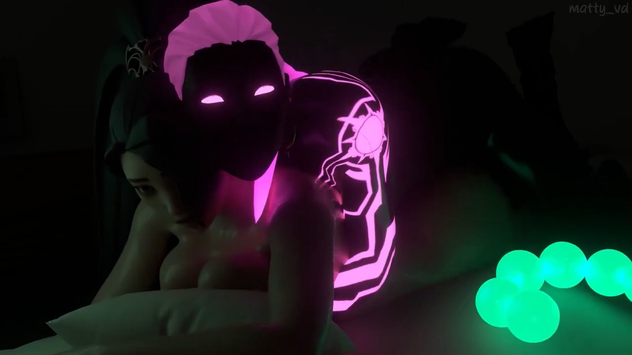 Futa Reyna fucking Sage in the dark