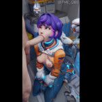 Juno giving a vanilla blowjob