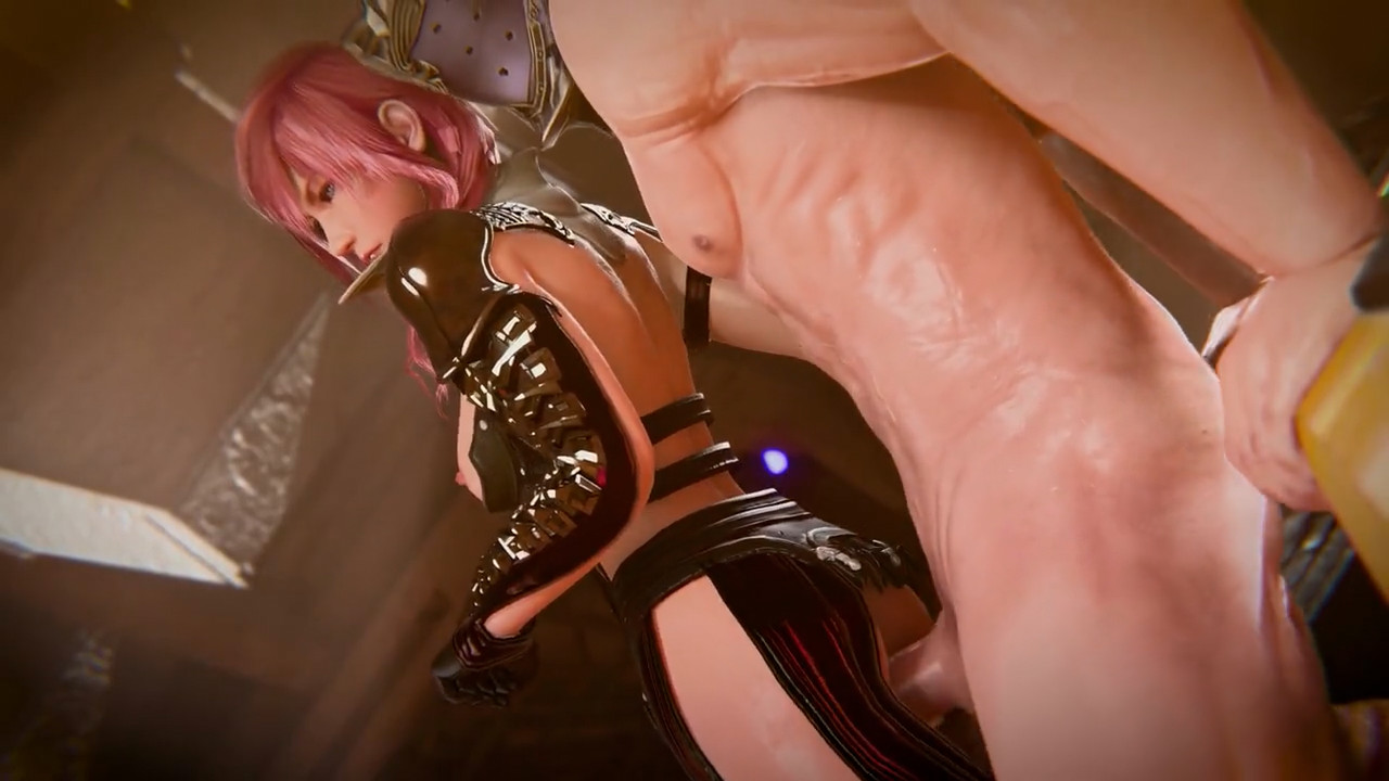 Lightning fucked and creampied from behind