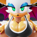 Rouge fellatio and paizuri combo