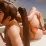 Summer Mai Shiranui giving a fellatio