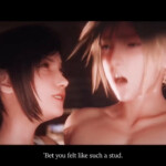 Tifa turn to take care of Cloud