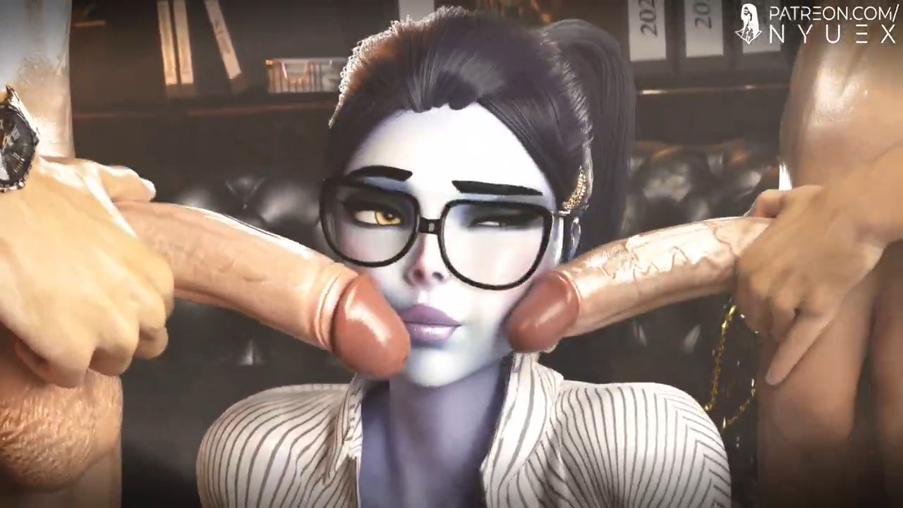 Widowmaker daydreaming on her job