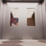 Xayah and Futa Ahri in elevator