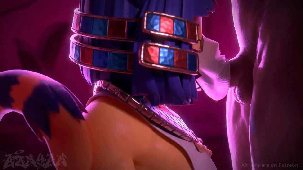 Ankha face mask fellatio