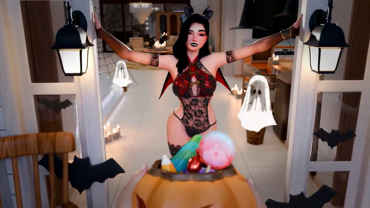 D.mon trick or treat