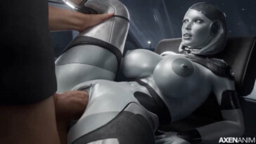 EDI takes a big cock in her