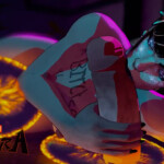 Futa Magik self fellatio
