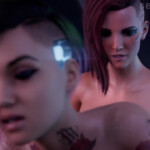 Futa V taking Judy Alvarez from behind