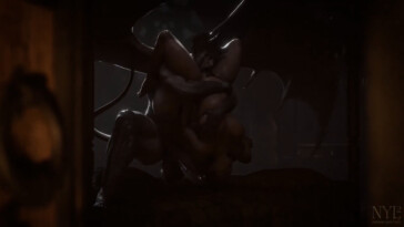 Got spooked by a Futa Demon
