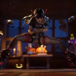 Halloween Juno got caught by Wuyang