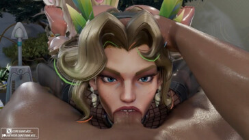 Magik gets deepthroated pov