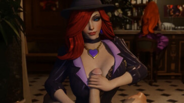 Miss Fortune handjob bar