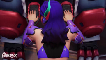 Railing D.mon from behind pov