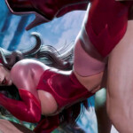 Scarlet Witch in a threesome