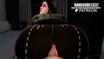 Yennefer big butt ride
