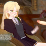 Draco Malfoy giving a handjob